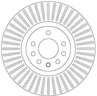 Disques de frein TRW ref. DF6677S
