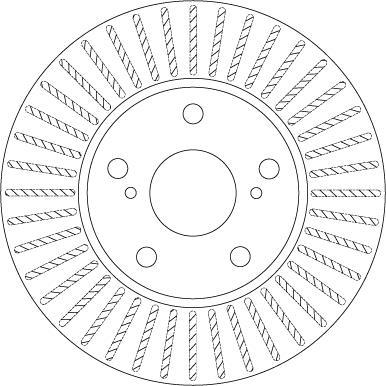 Disques de frein TRW DF6679