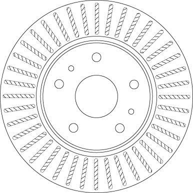 Disques de frein TRW DF6684
