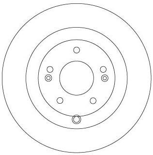 Disques de frein TRW ref. DF6690