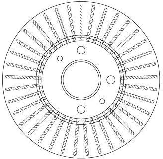 Disques de frein TRW ref. DF6693