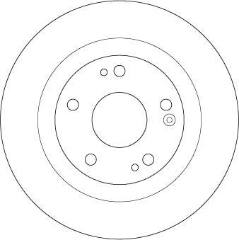 Disques de frein TRW ref. DF6705