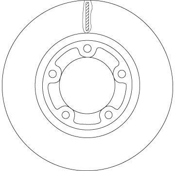 Disques de frein TRW ref. DF6712