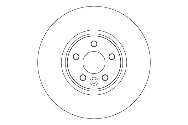 Disques de frein TRW ref. DF6724S