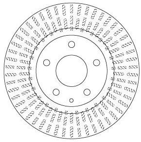 Disques de frein TRW ref. DF6731