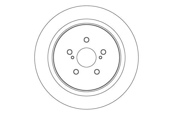 Disques de frein TRW ref. DF6746