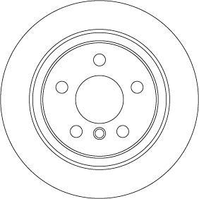 Discos de freno TRW ref. DF6756