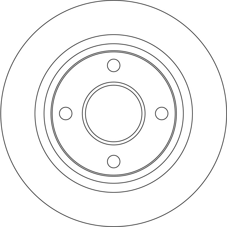 Disques de frein TRW ref. DF6759