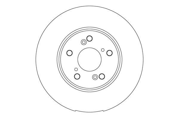 Disques de frein TRW ref. DF6762S