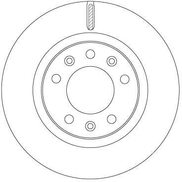 Discos de freno TRW ref. DF6785