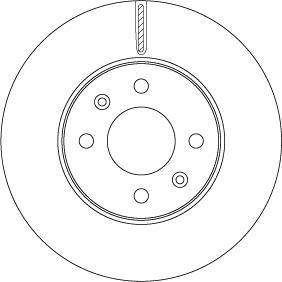 Disques de frein TRW DF6794
