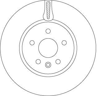 Discos de freno TRW ref. DF6820