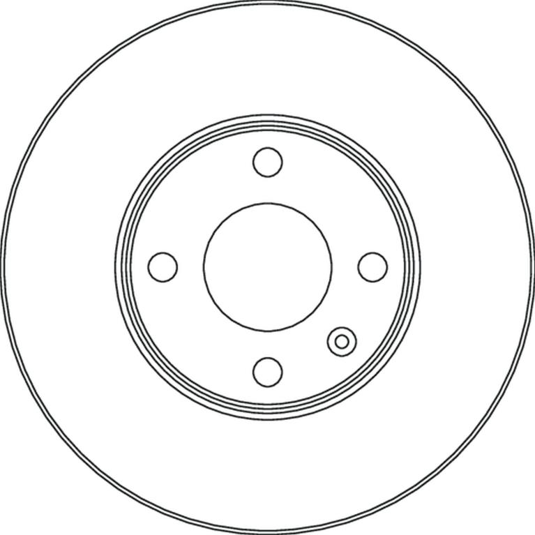 Disques de frein TRW ref. DF6831