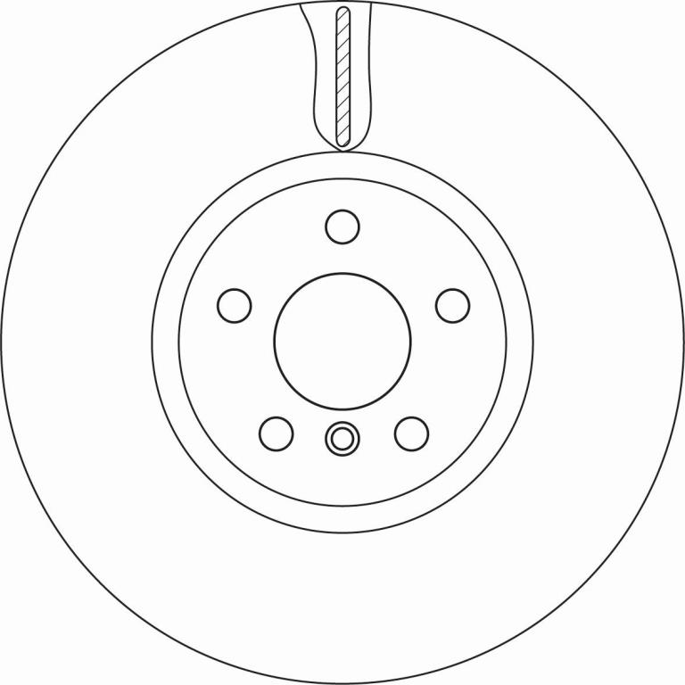 Disques de frein TRW ref. DF6845S