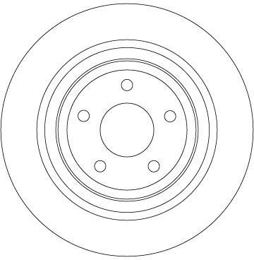 Disques de frein TRW ref. DF6872