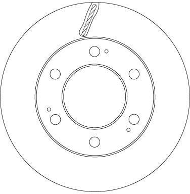 Disques de frein TRW ref. DF6882
