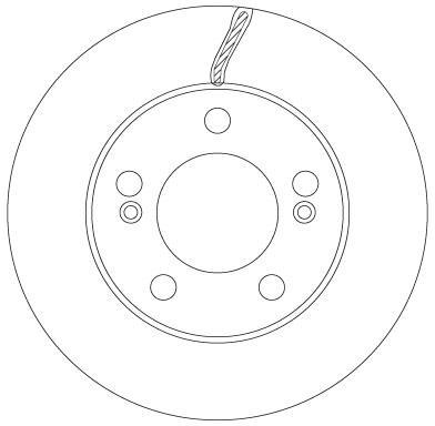 Discos de freno TRW ref. DF6888