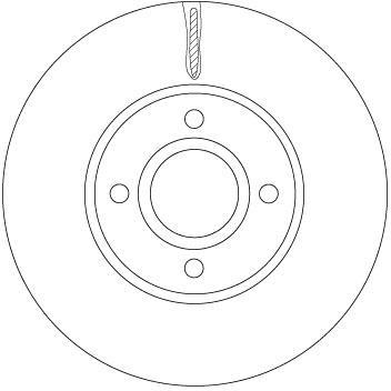 Disques de frein TRW DF6898
