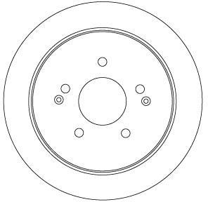 Disques de frein TRW ref. DF6901
