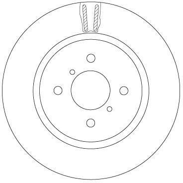 Disques de frein TRW ref. DF6912