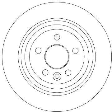 Disques de frein TRW ref. DF6913