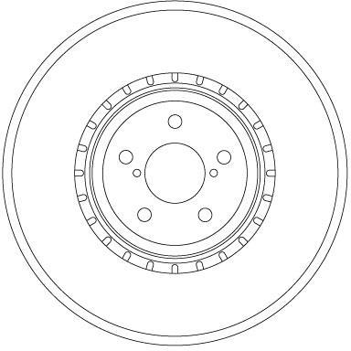 Disques de frein TRW ref. DF6923S