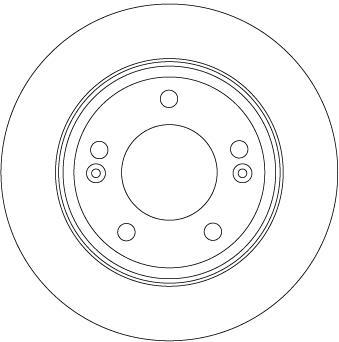 Disques de frein TRW ref. DF6937