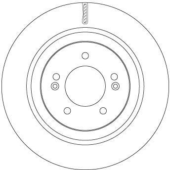 Disques de frein TRW ref. DF6959