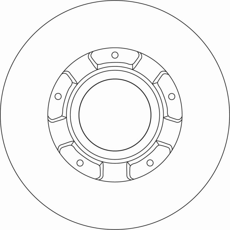 Disques de frein TRW ref. DF6963S