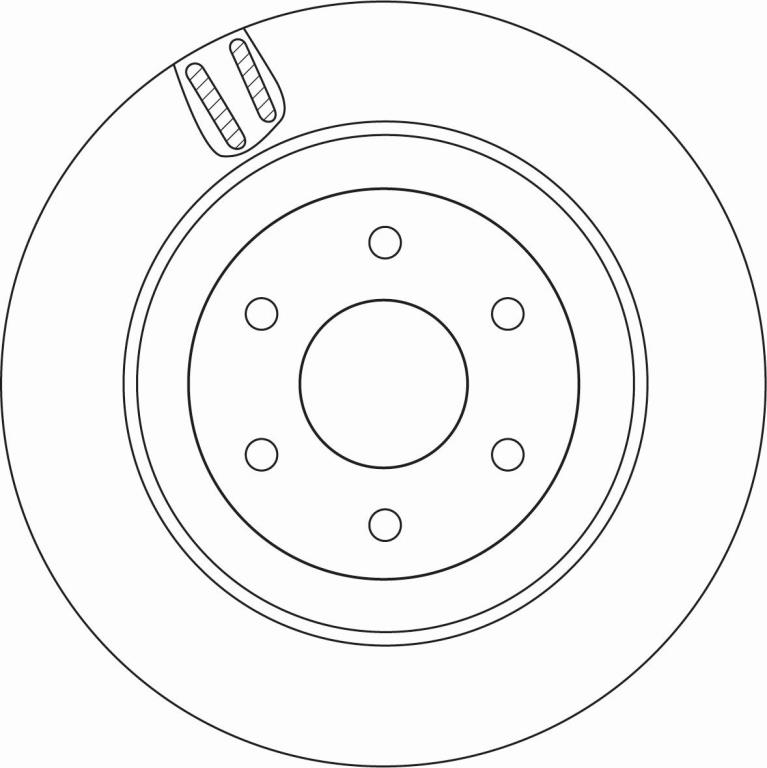 Disques de frein TRW ref. DF6967