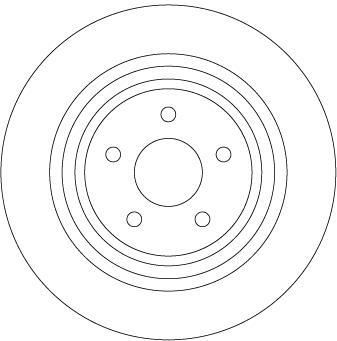 Disques de frein TRW ref. DF6976
