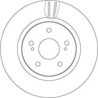 Disques de frein TRW DF7371S