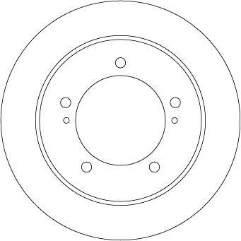 Disques de frein TRW ref. DF7839