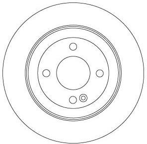 Disques de frein TRW ref. DF7928