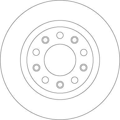 Disques de frein TRW DF8070