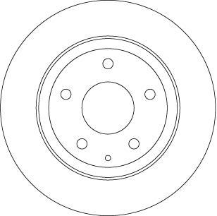 Disques de frein TRW ref. DF8115