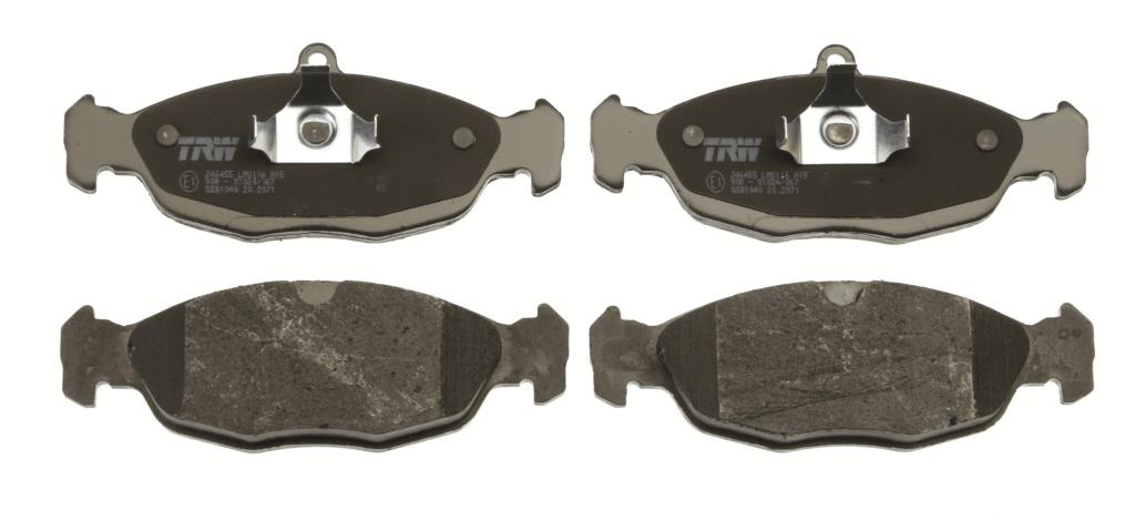 Jeu de 4 plaquettes de frein TRW ref. GDB1040