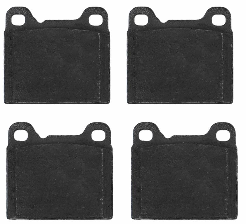 Jeu de 4 plaquettes de frein TRW ref. GDB1160