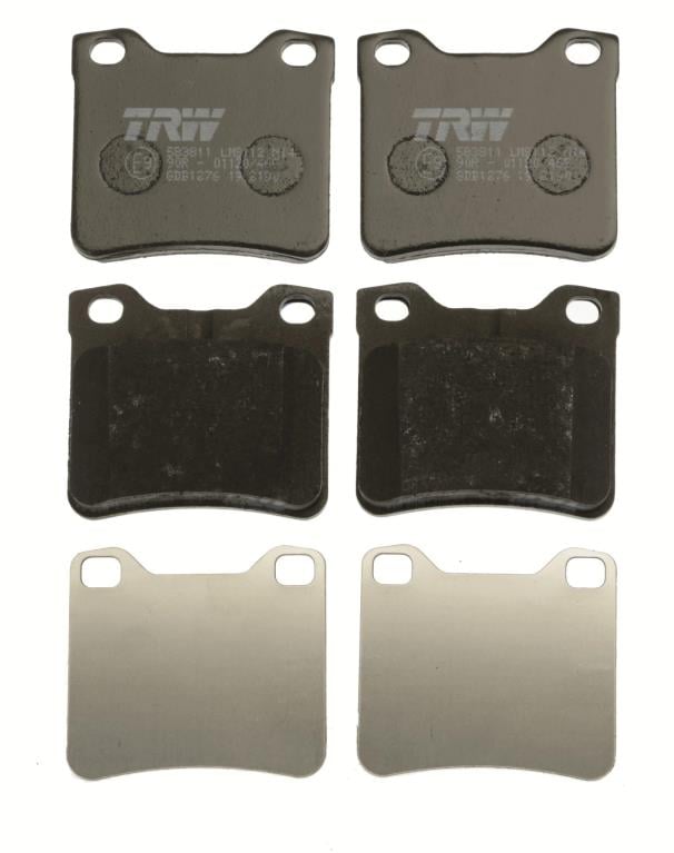 Jeu de 4 plaquettes de frein TRW ref. GDB1276