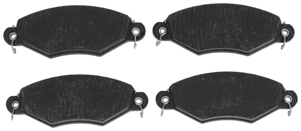 Jeu de 4 plaquettes de frein TRW ref. GDB1361