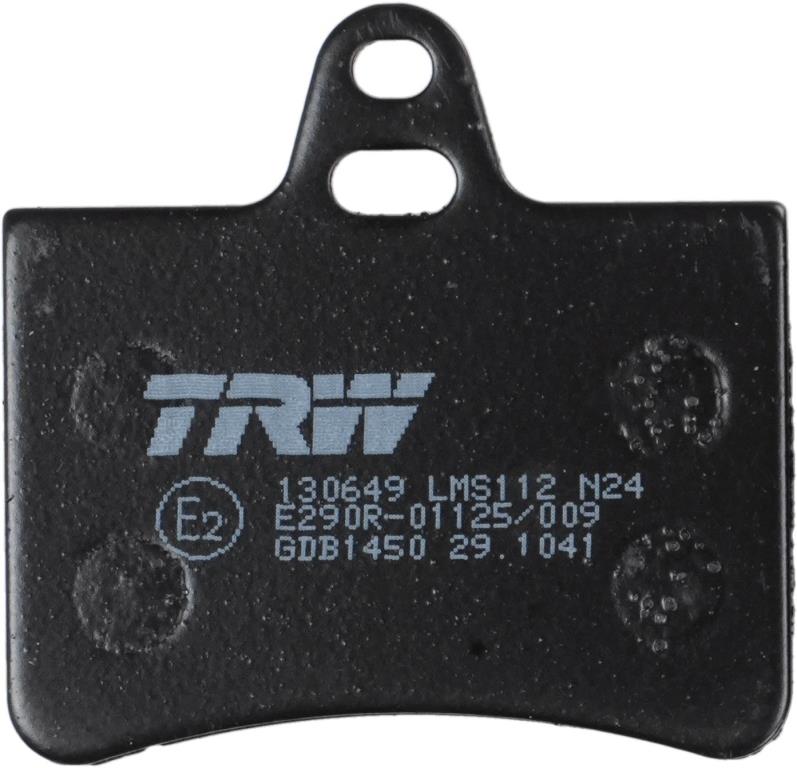 Jogo de 4 pastilhas de travão TRW ref. GDB1450