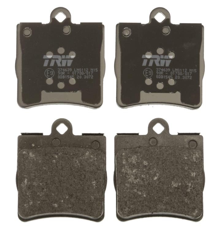 Jeu de 4 plaquettes de frein TRW ref. GDB1545