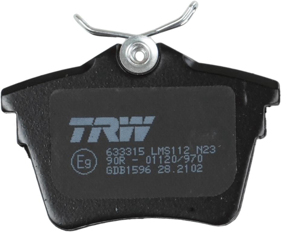 Jeu de 4 plaquettes de frein TRW ref. GDB1596