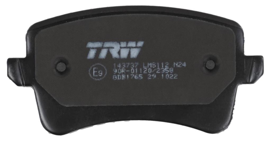 Jogo de 4 pastilhas de travão TRW ref. GDB1765