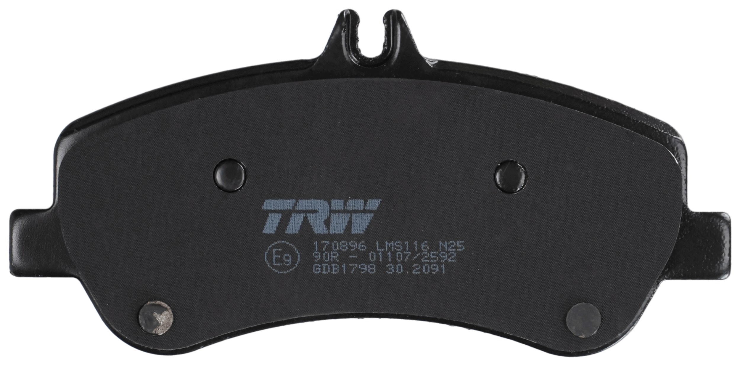 Jeu de 4 plaquettes de frein TRW ref. GDB1798