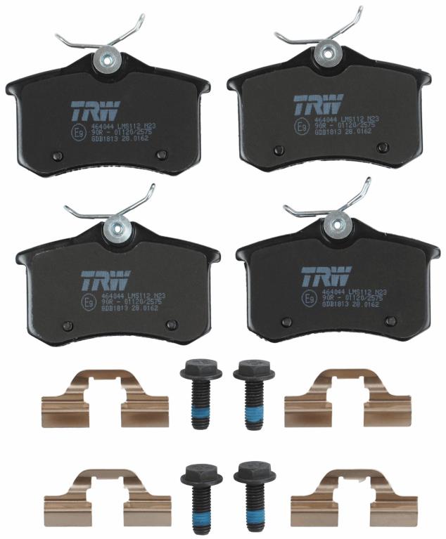Jeu de 4 plaquettes de frein TRW ref. GDB1813