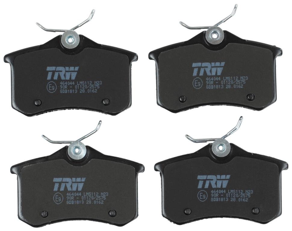 Jeu de 4 plaquettes de frein TRW ref. GDB1813