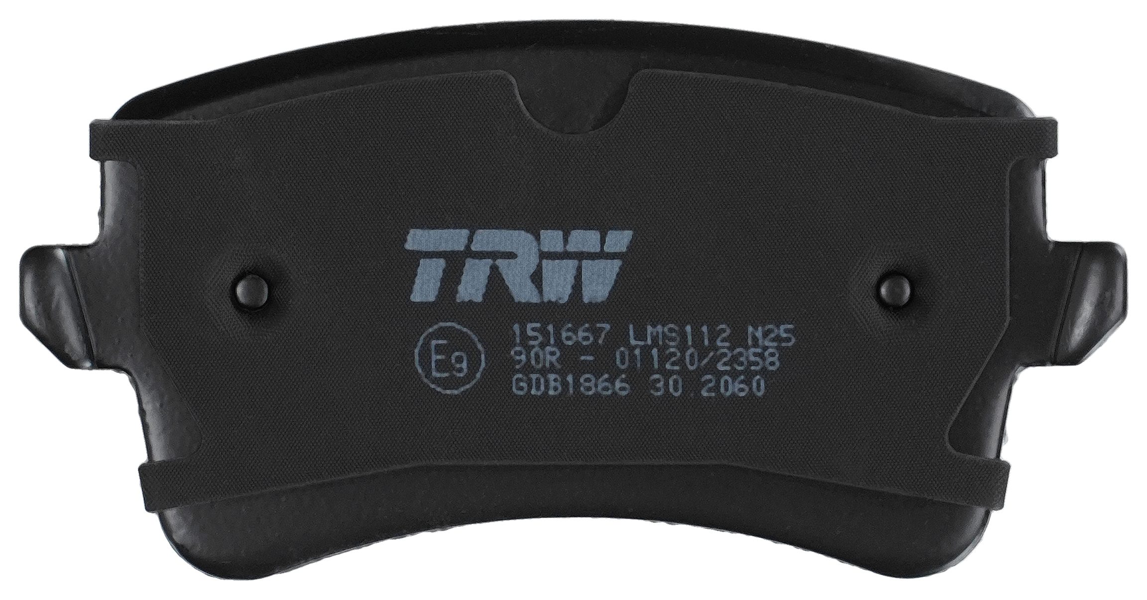 Jogo de 4 pastilhas de travão TRW GDB1866