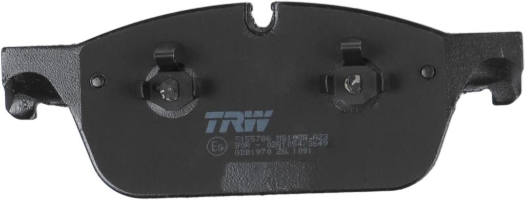 Jeu de 4 plaquettes de frein TRW ref. GDB1970