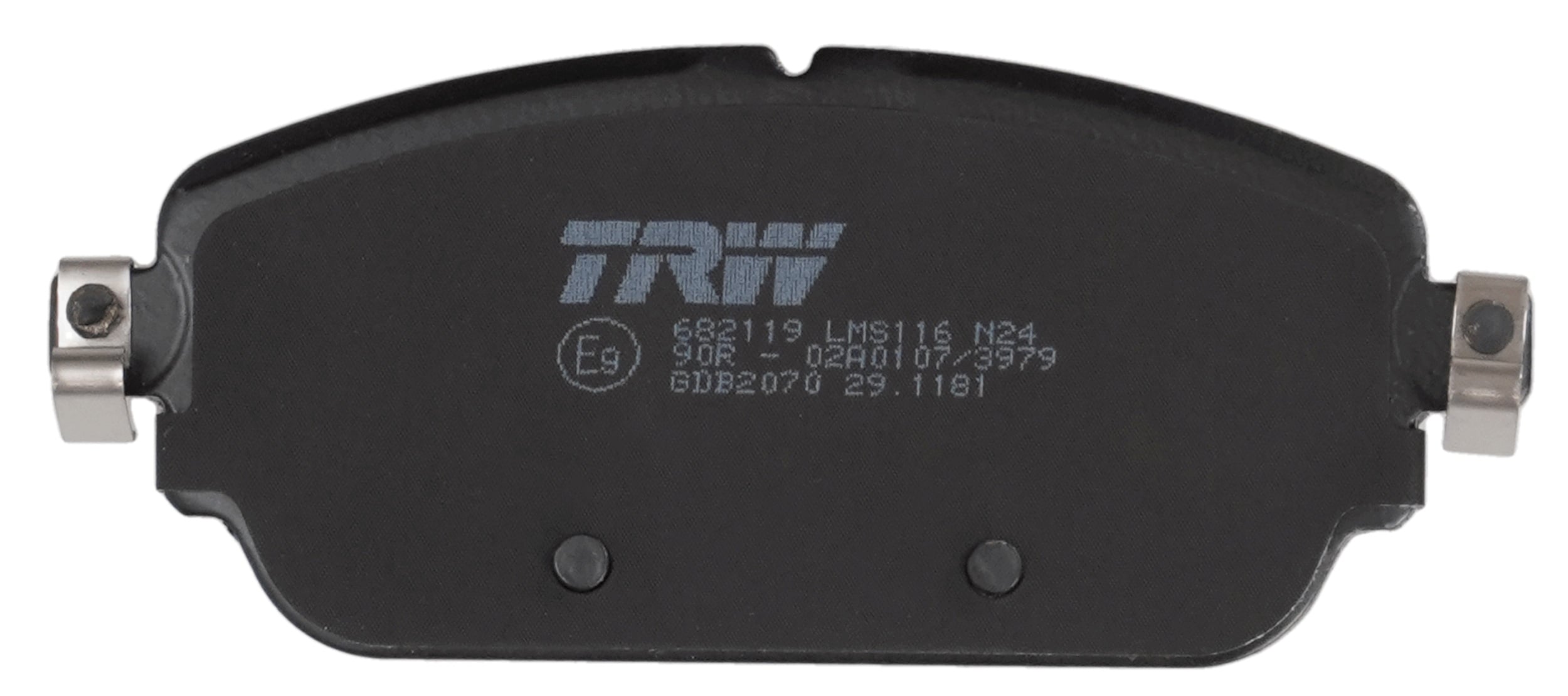 Jeu de 4 plaquettes de frein TRW ref. GDB2070